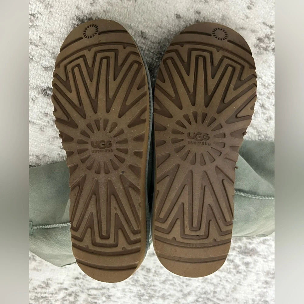 UGG Bailey Button Triplet ll Boot Blue - Picture 2 of 8